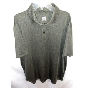 32 Degrees Cool Casual Shirt Mens Size XL Gray Short Sleeve Button Collar